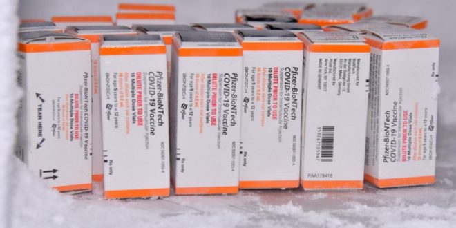 Vacinas pediátricas contra a Covid-19 são distribuídas pelo estado